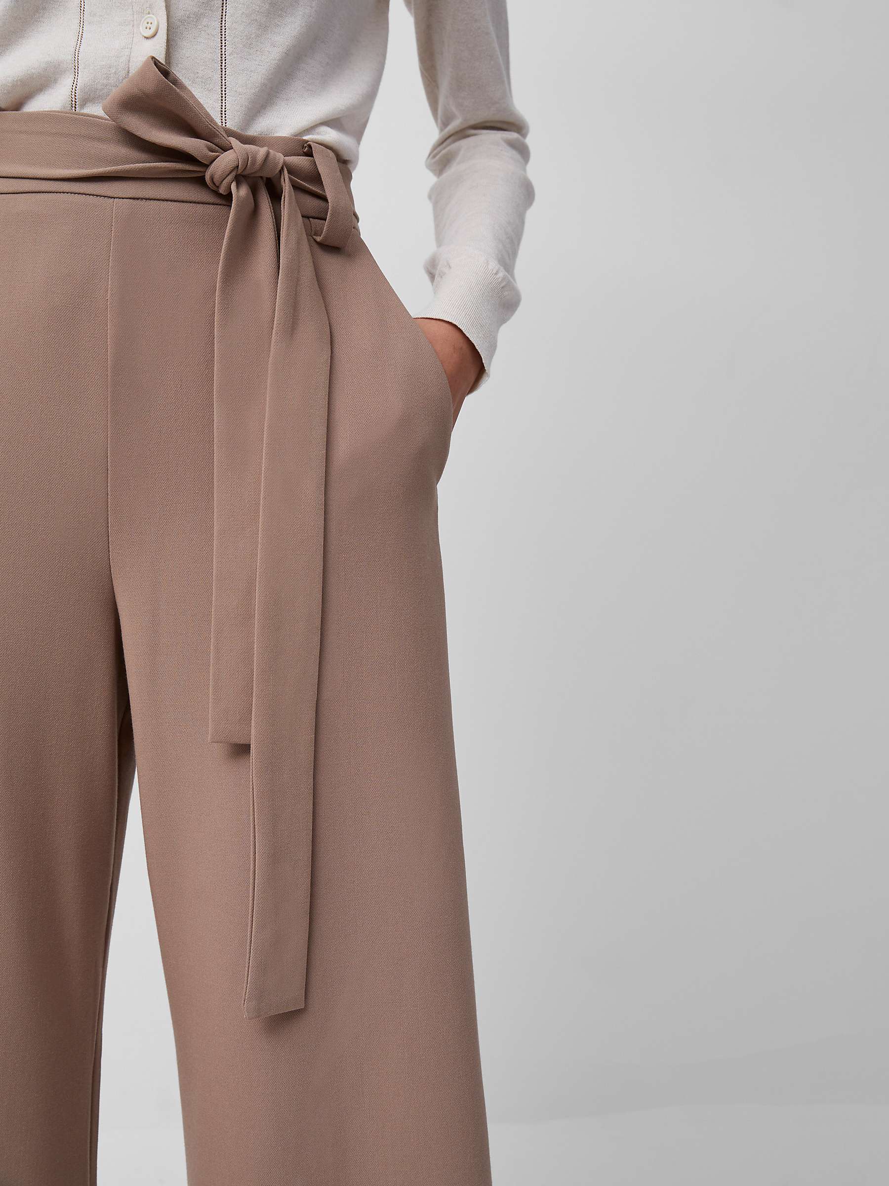 Buy French Connection Whisper Belted Culottes Online at johnlewis.com