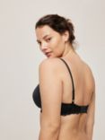 John Lewis ANYDAY Willow Non-Wired Bra, Black