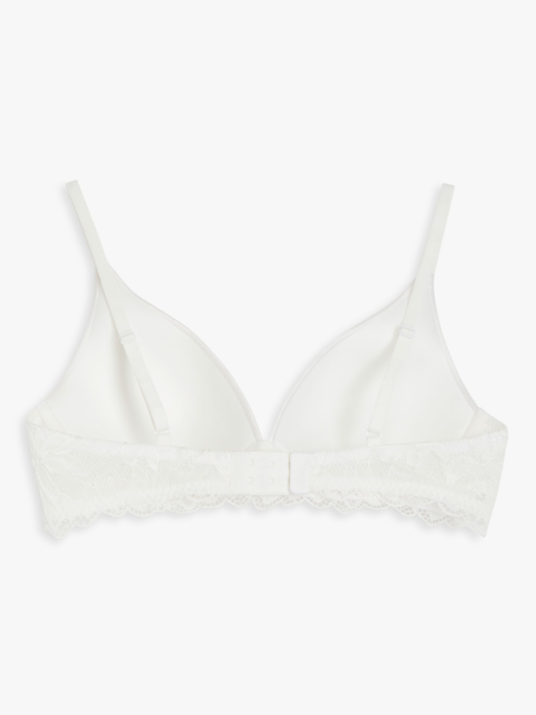 Buy John Lewis ANYDAY Willow Lace Detail Non-Wired Bra Online at johnlewis.com