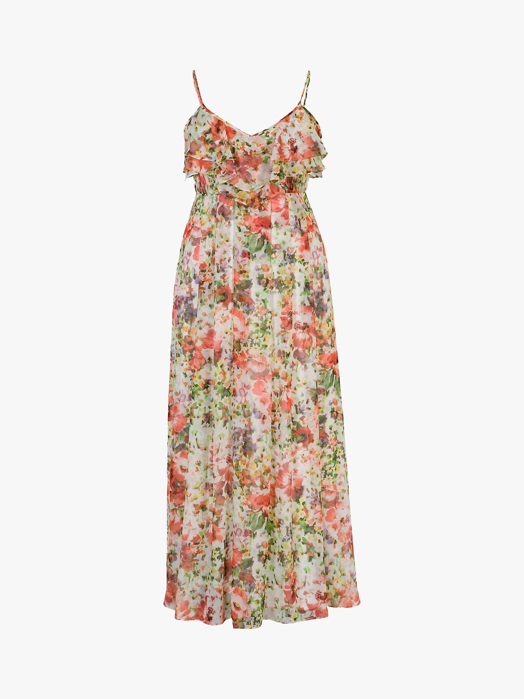 Buy chesca Floral Chiffon Maxi Dress, Multi Online at johnlewis.com