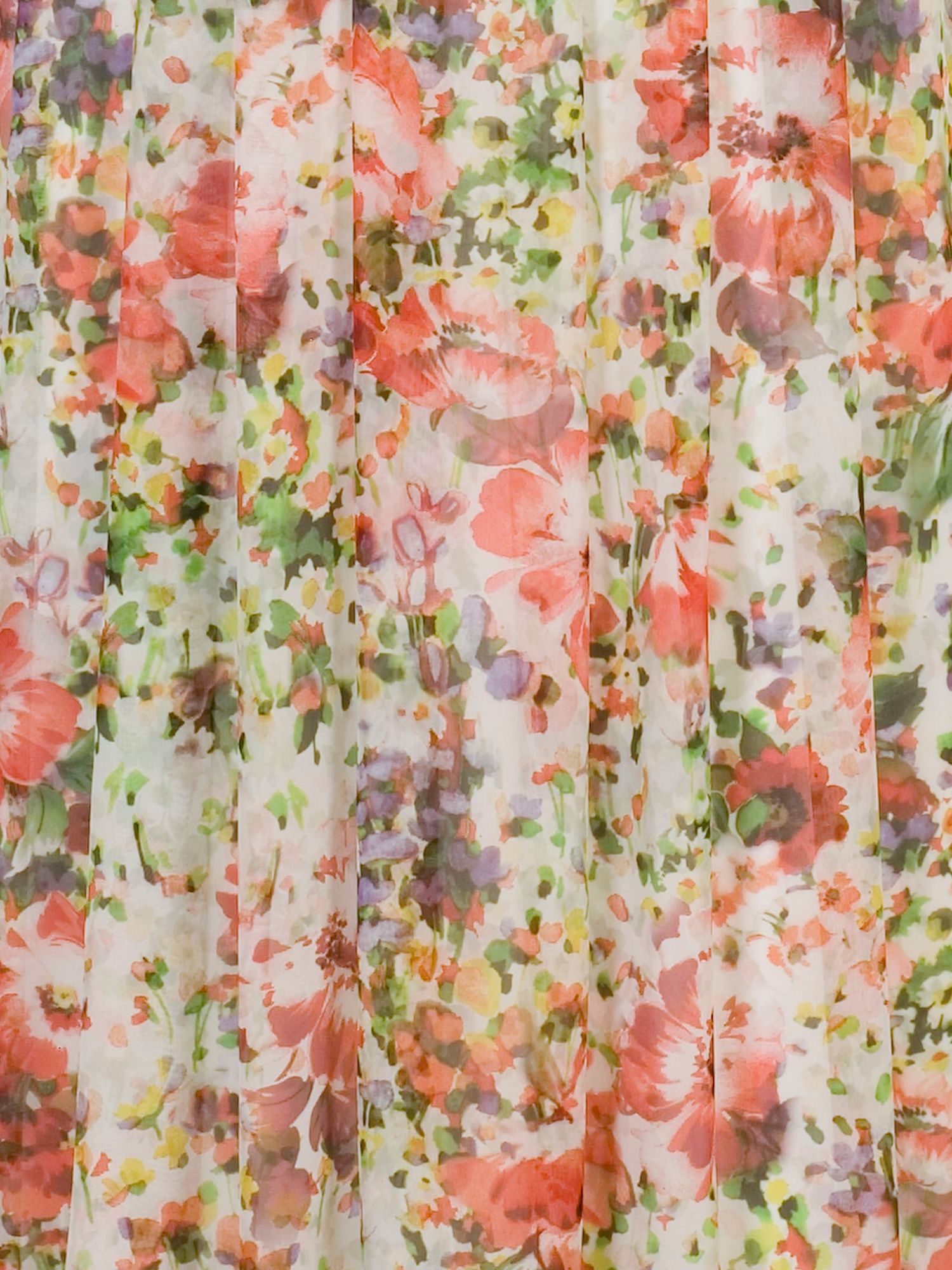 chesca Floral Chiffon Maxi Dress, Multi, 12