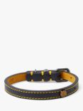 Joules Plain Leather Dog Collar