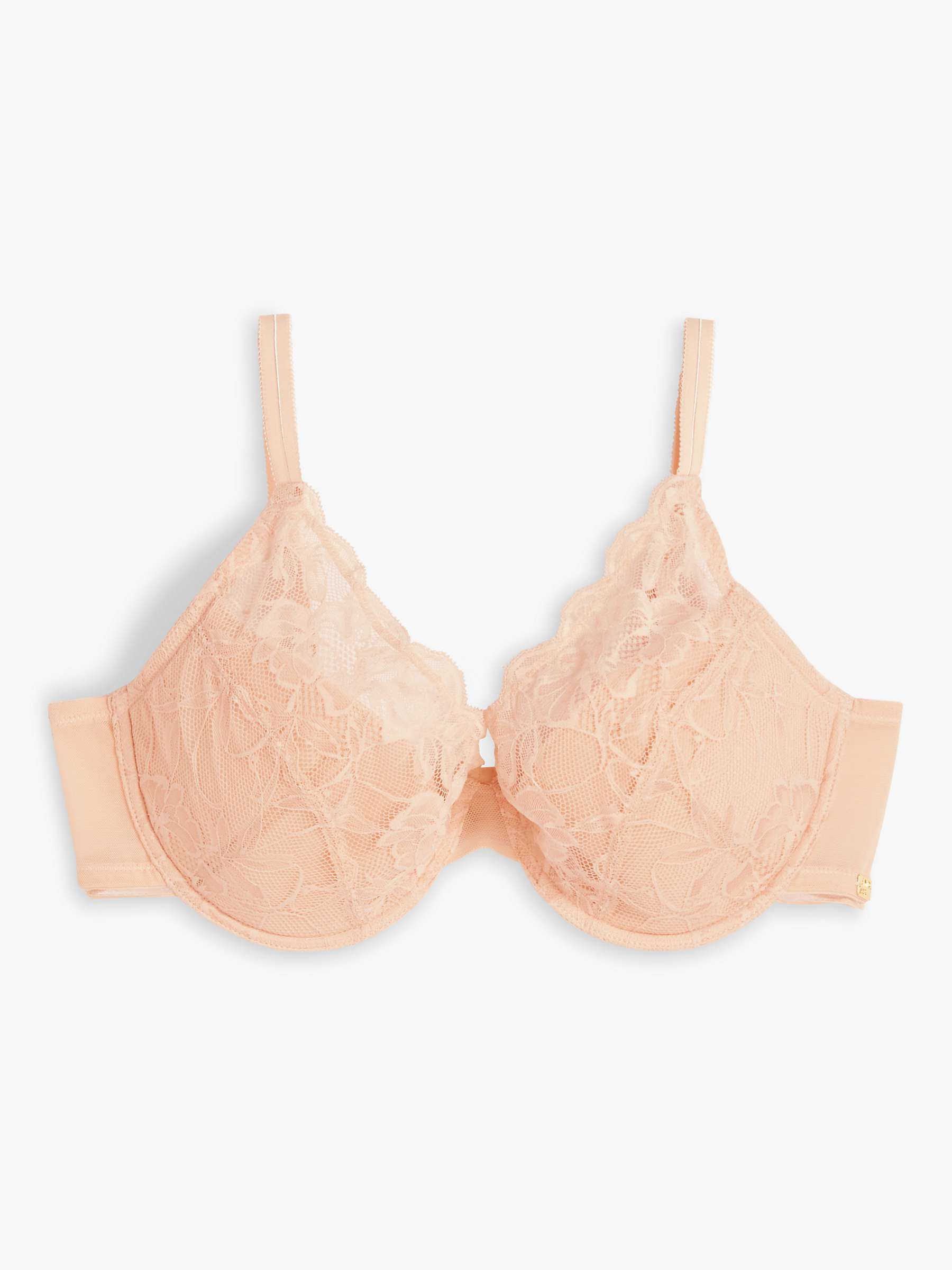 Buy AND/OR Wren Lace Full Support Underwired Plunge Bra, E-G Cup Sizes Online at johnlewis.com