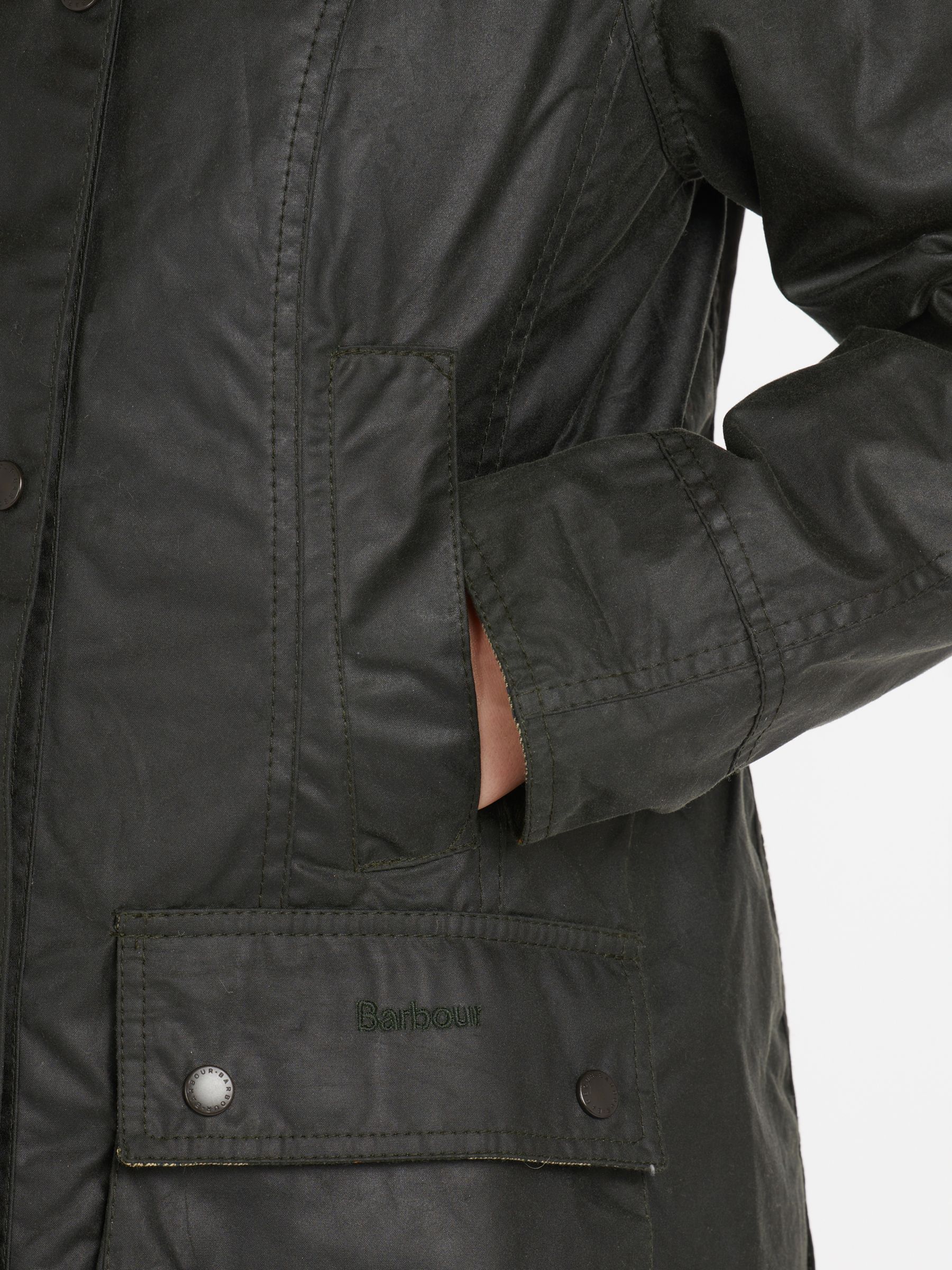 Buy Barbour Classic Beadnell Waxed Jacket Online at johnlewis.com