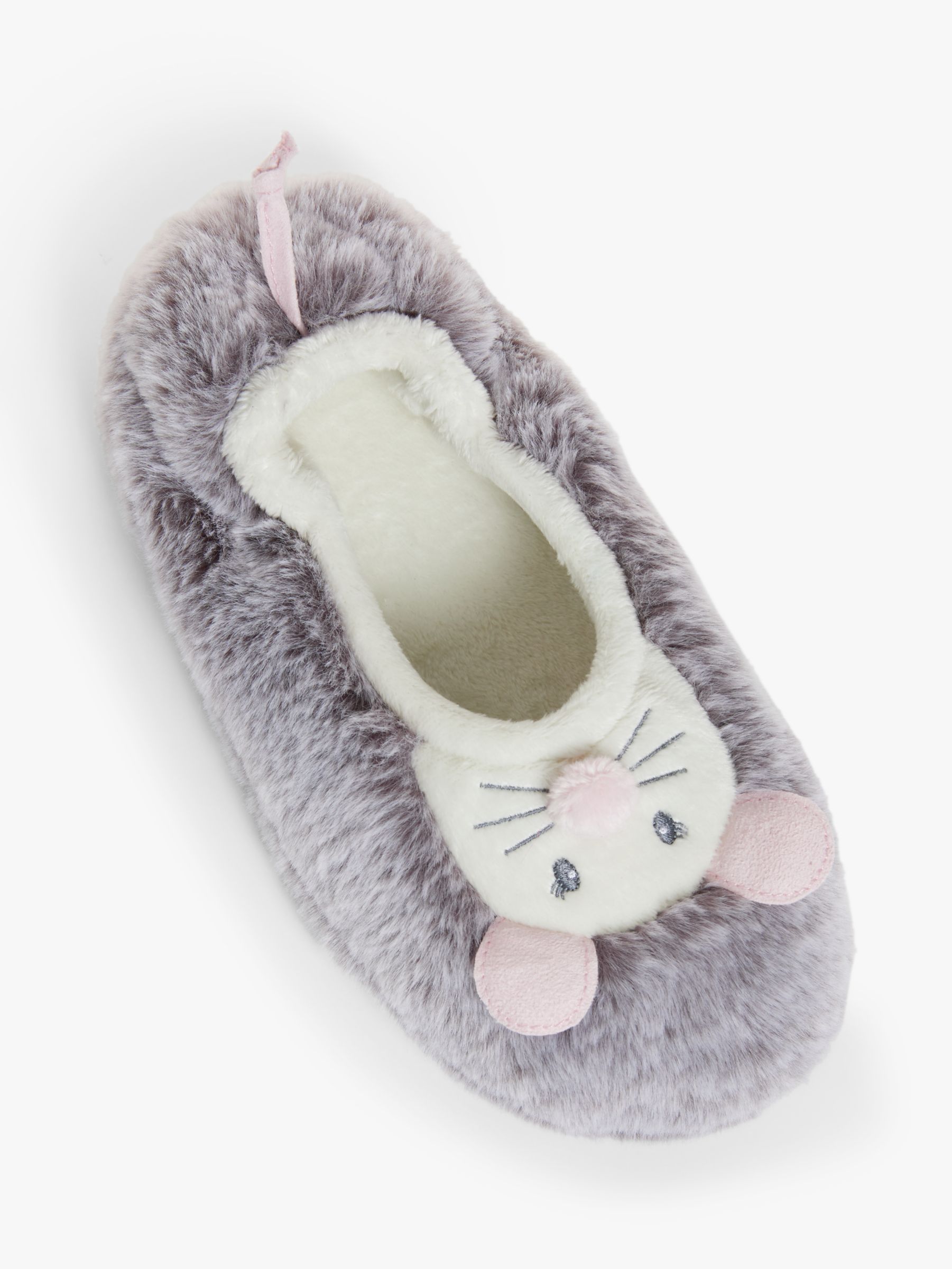 Buy John Lewis Children's Mouse Slippers Online at johnlewis.com