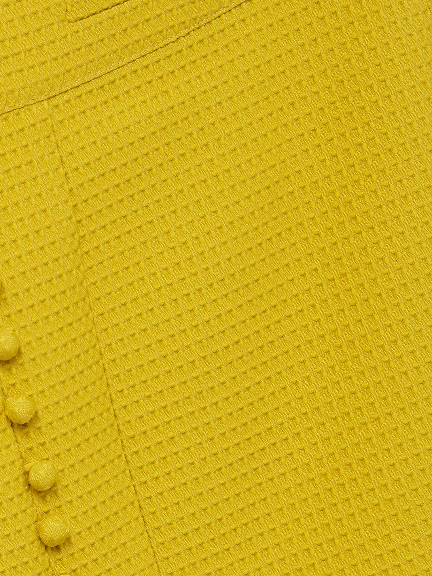 Buy Damsel in a Dress Skye Textured Skirt, Mustard Online at johnlewis.com