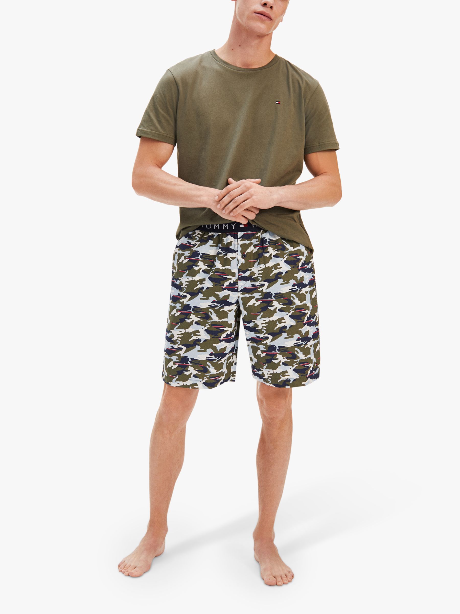 tommy hilfiger camo shorts
