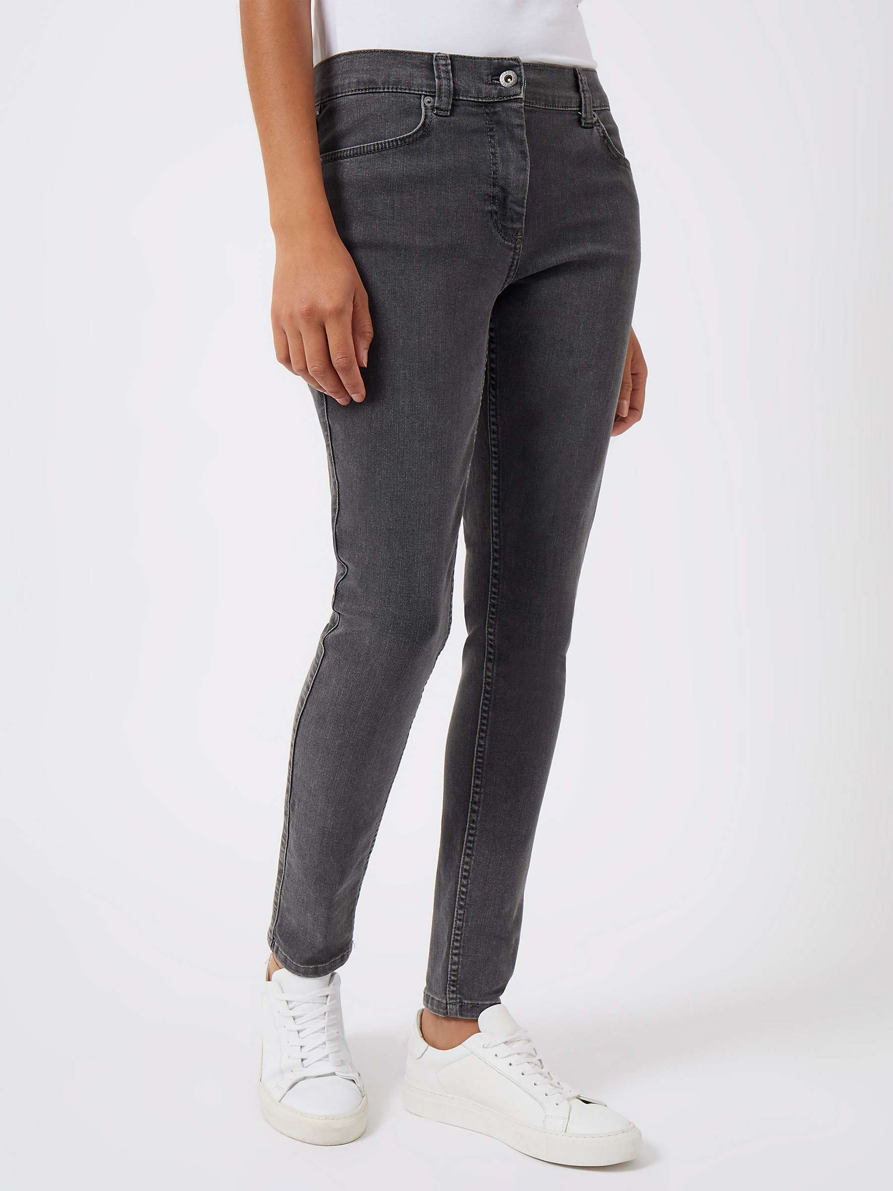 Buy Great Plains Reform Skinny Jeans, Grey Wash Online at johnlewis.com