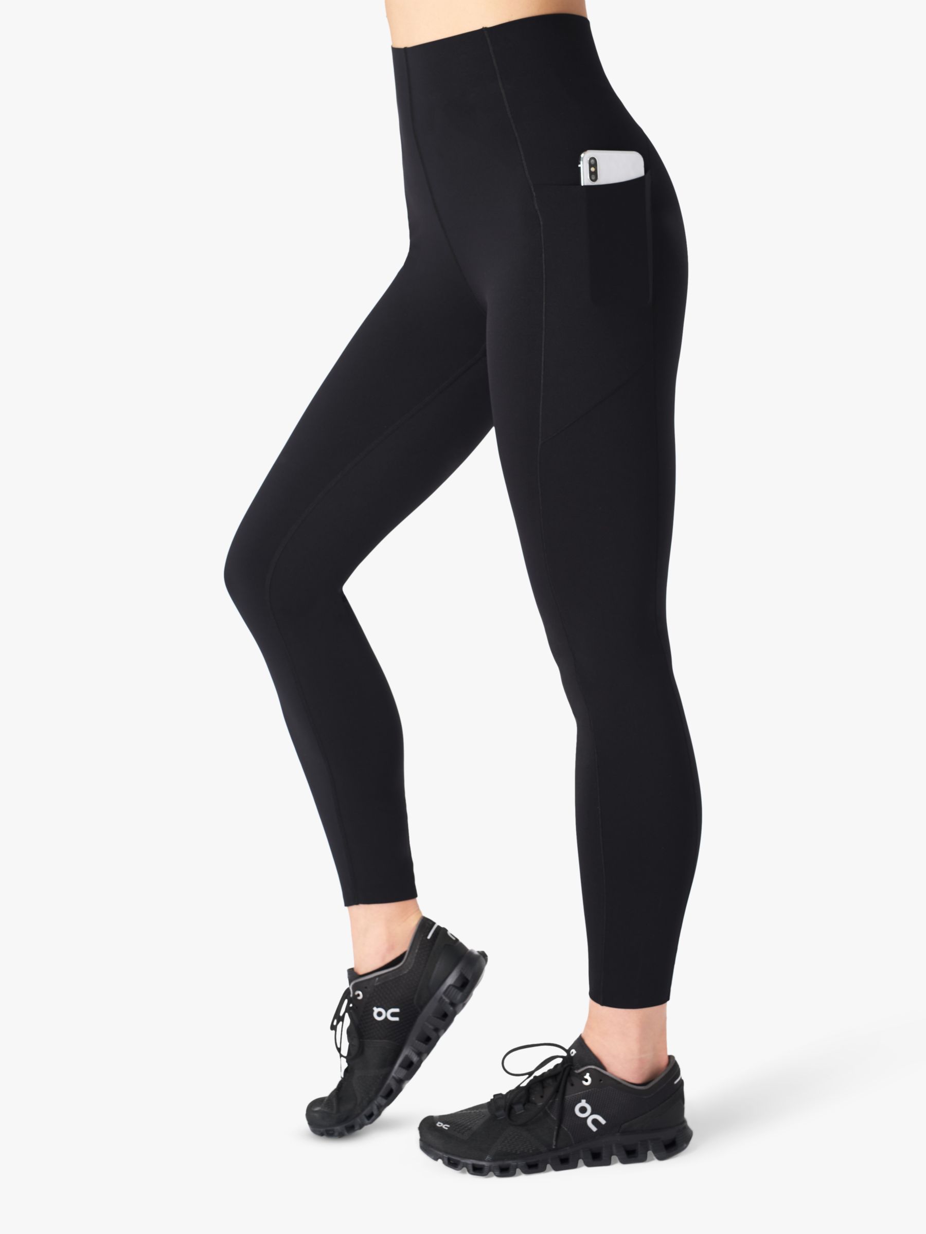 Sweaty Betty Power UltraSculpt High-Waisted Gym Leggings, Black, XXS