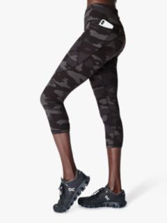 Cargo Power Leggings - Black and White