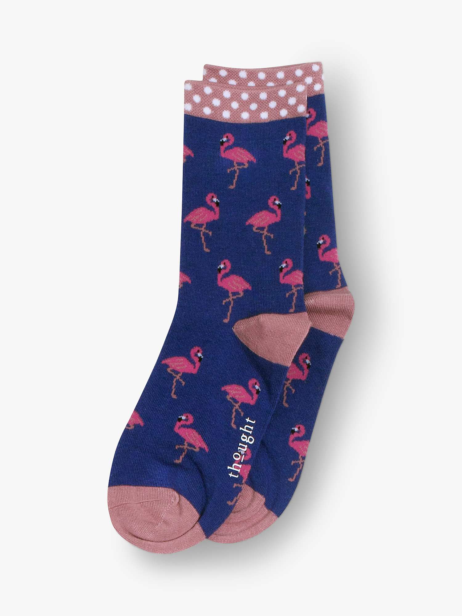 Buy Thought Rosa Flamingo Ankle Socks Online at johnlewis.com
