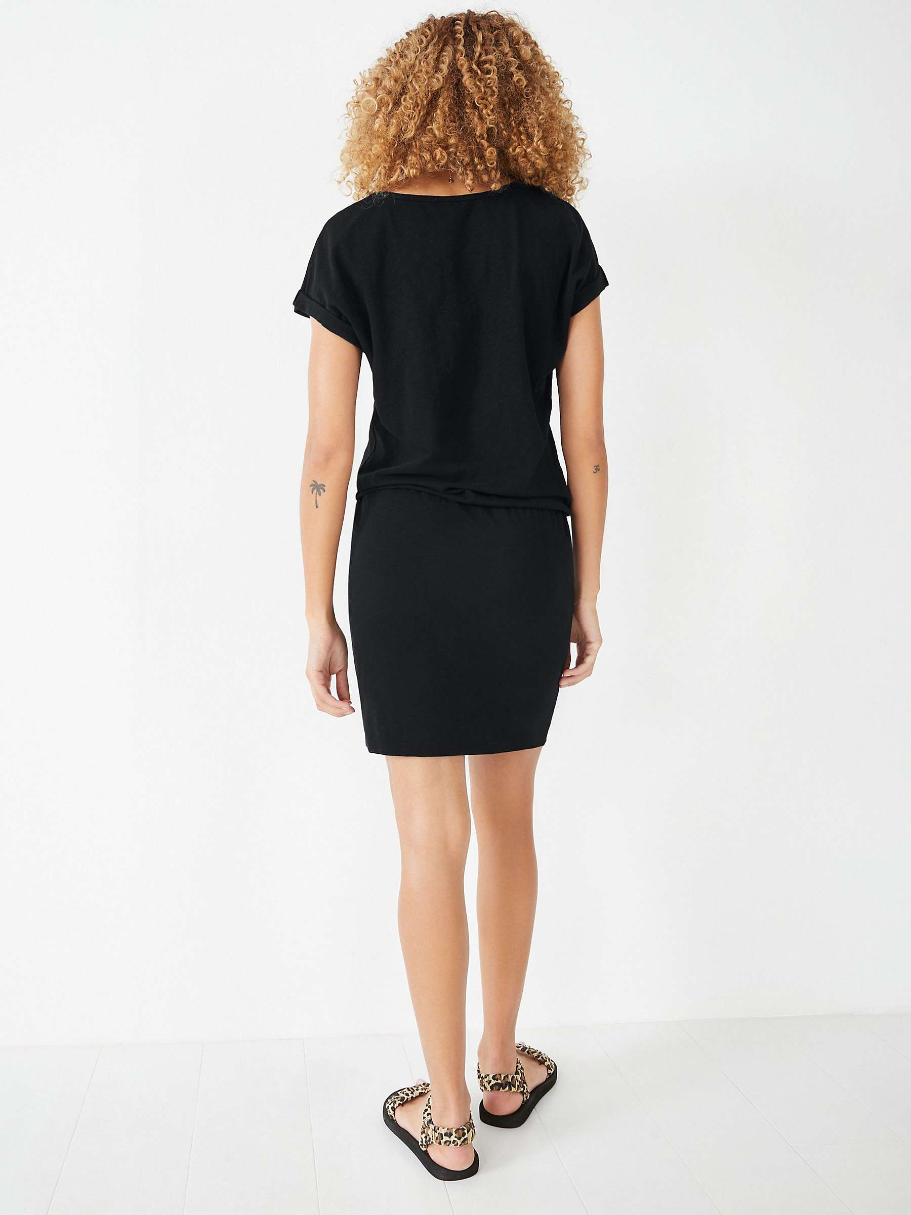 Buy HUSH Venice Beach Dress, Black Online at johnlewis.com