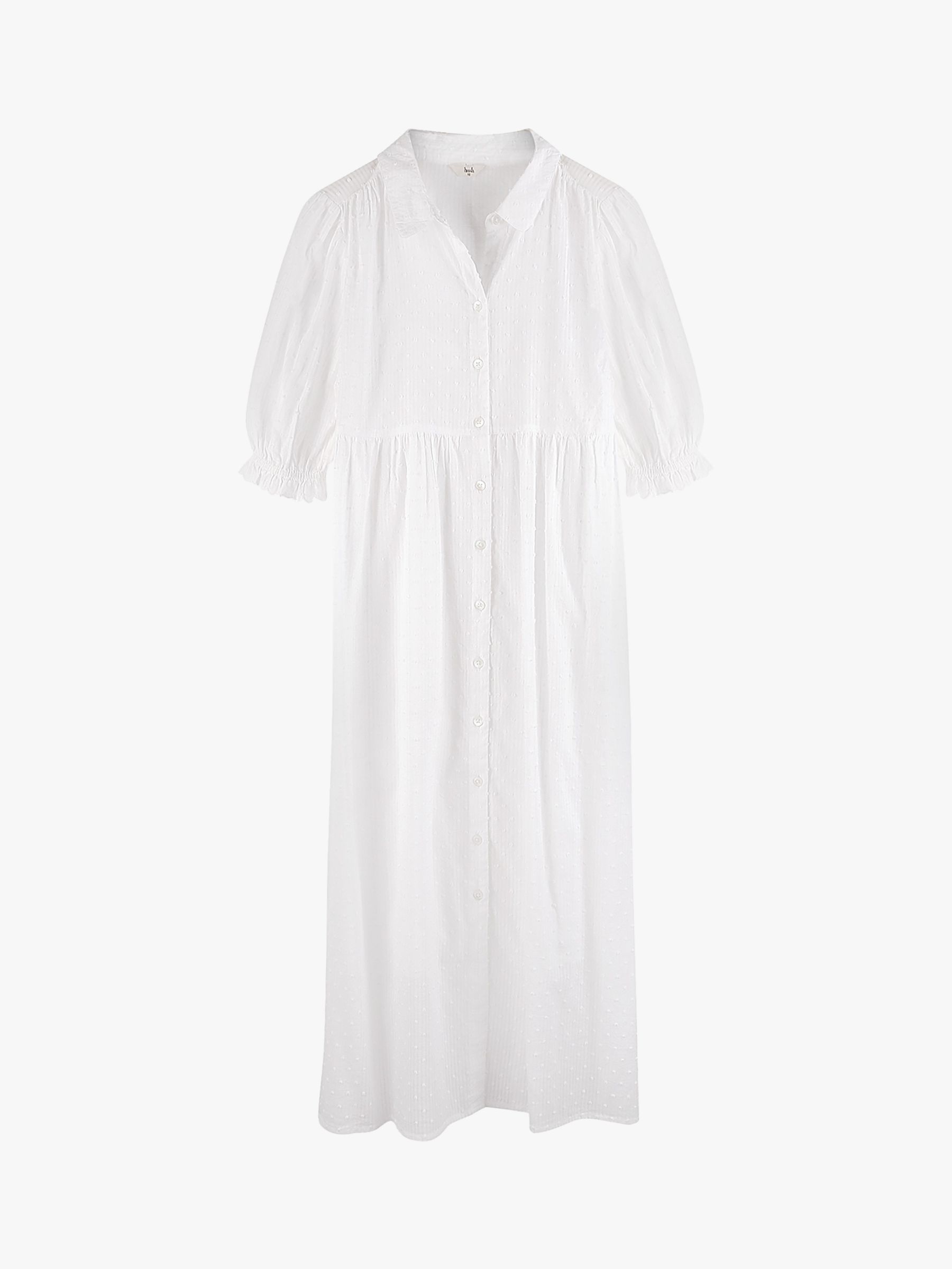 hush Leilani Shirt Dress, White