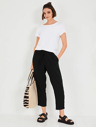 HUSH Cropped Easy Trousers