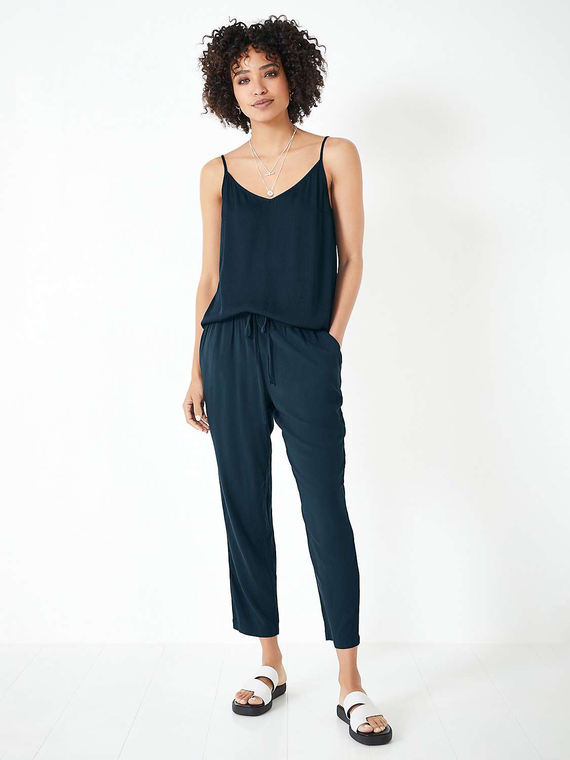 Buy hush Cropped Easy Trousers Online at johnlewis.com