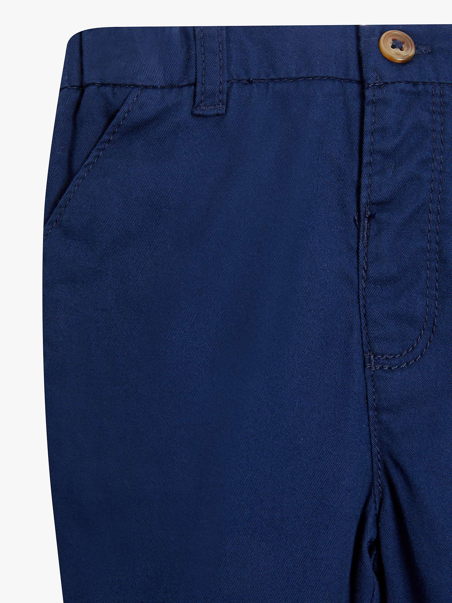 Buy John Lewis Heirloom Collection Baby Chino Trousers, Blue Online at johnlewis.com