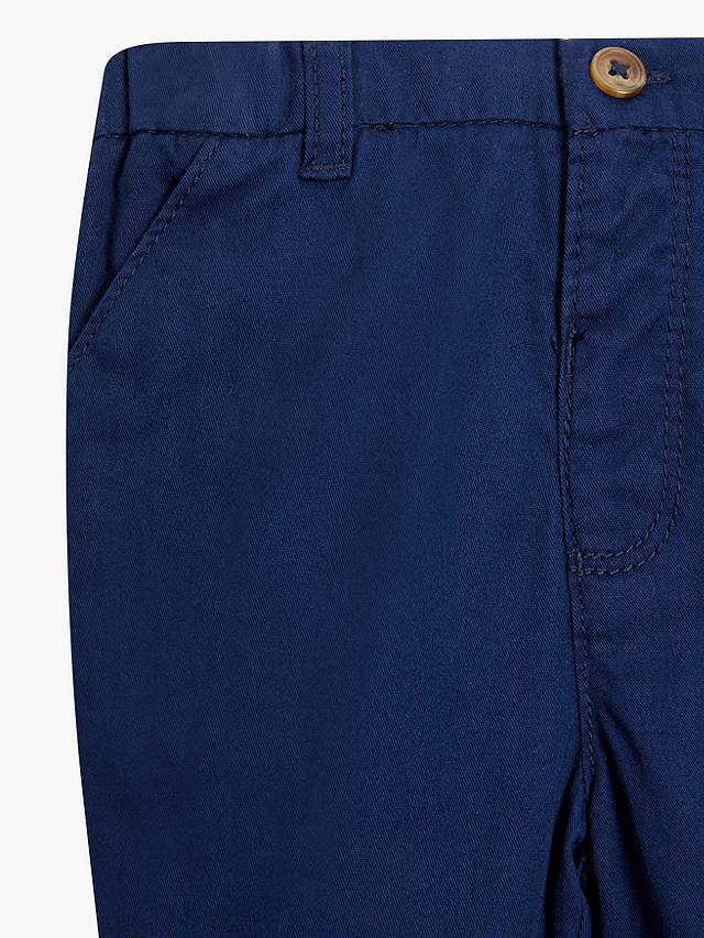 John Lewis Heirloom Collection Baby Chino Trousers, Blue