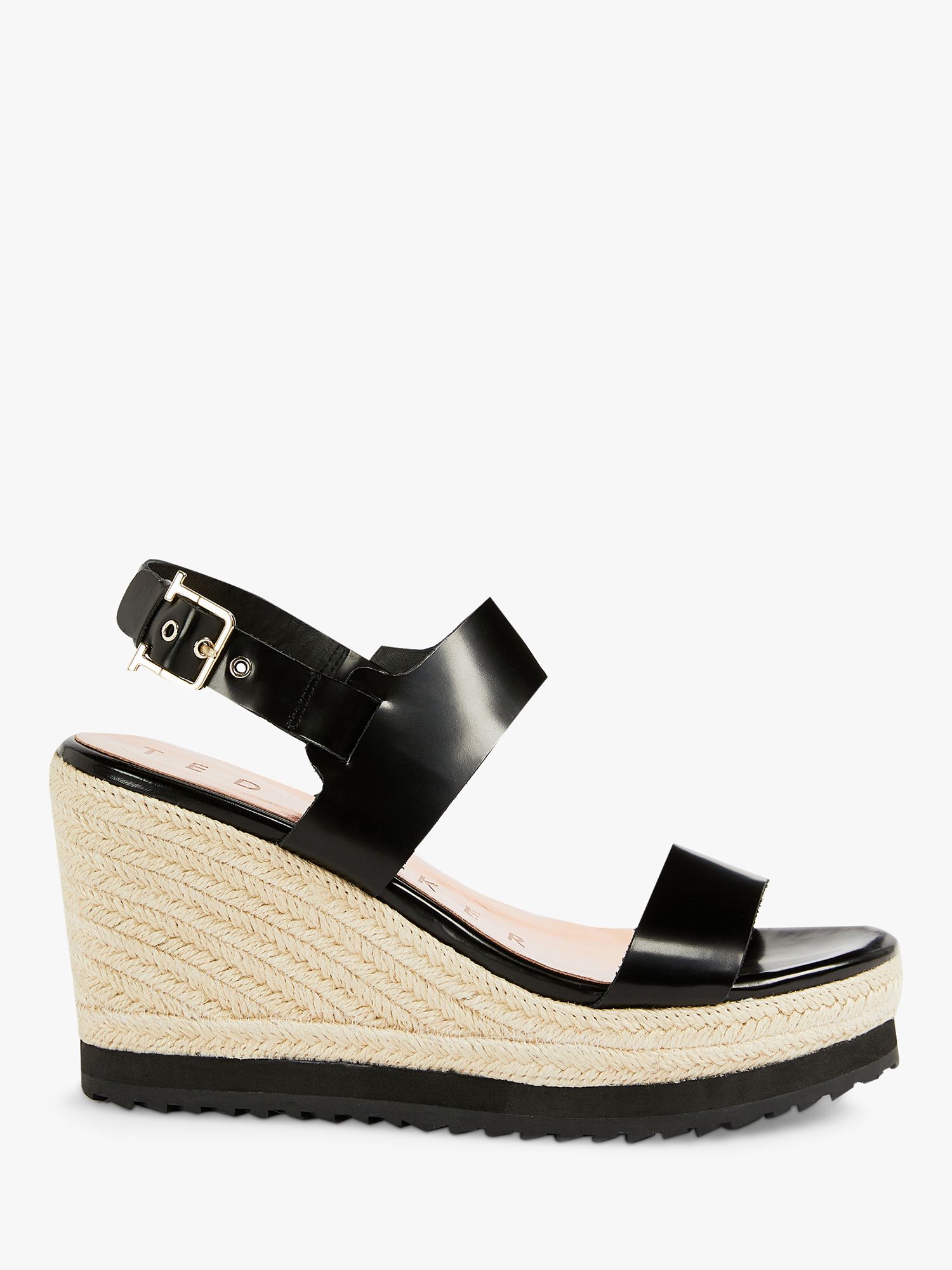 Ted Baker Archei Leather Wedge Heel Sandals