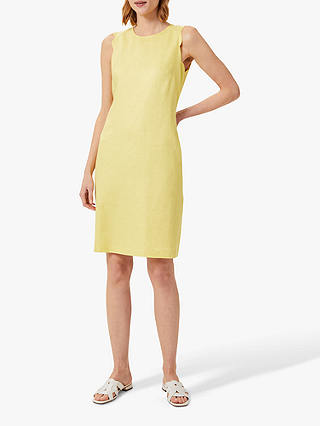 Hobbs Kira Knee Length Dress, Yellow