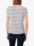 Hobbs Pixie Stripe T-Shirt, White/Multi