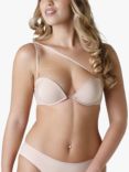 Wonderbra Multi Positions Moulded Plunge Bra, Beige