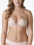 Wonderbra Multi Positions Moulded Plunge Bra, Beige