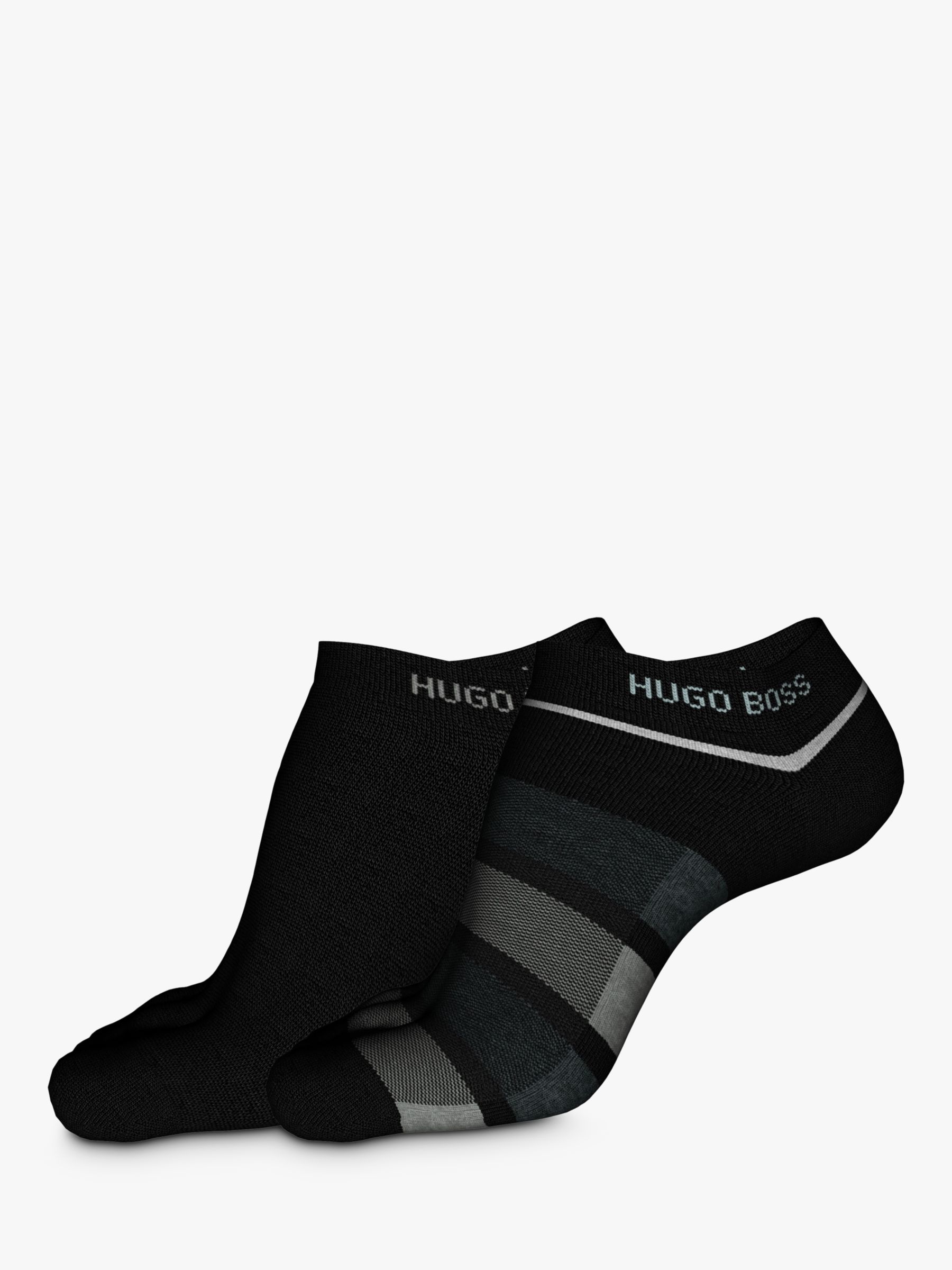 BOSS Stripe Trainer Socks, Pack of 2