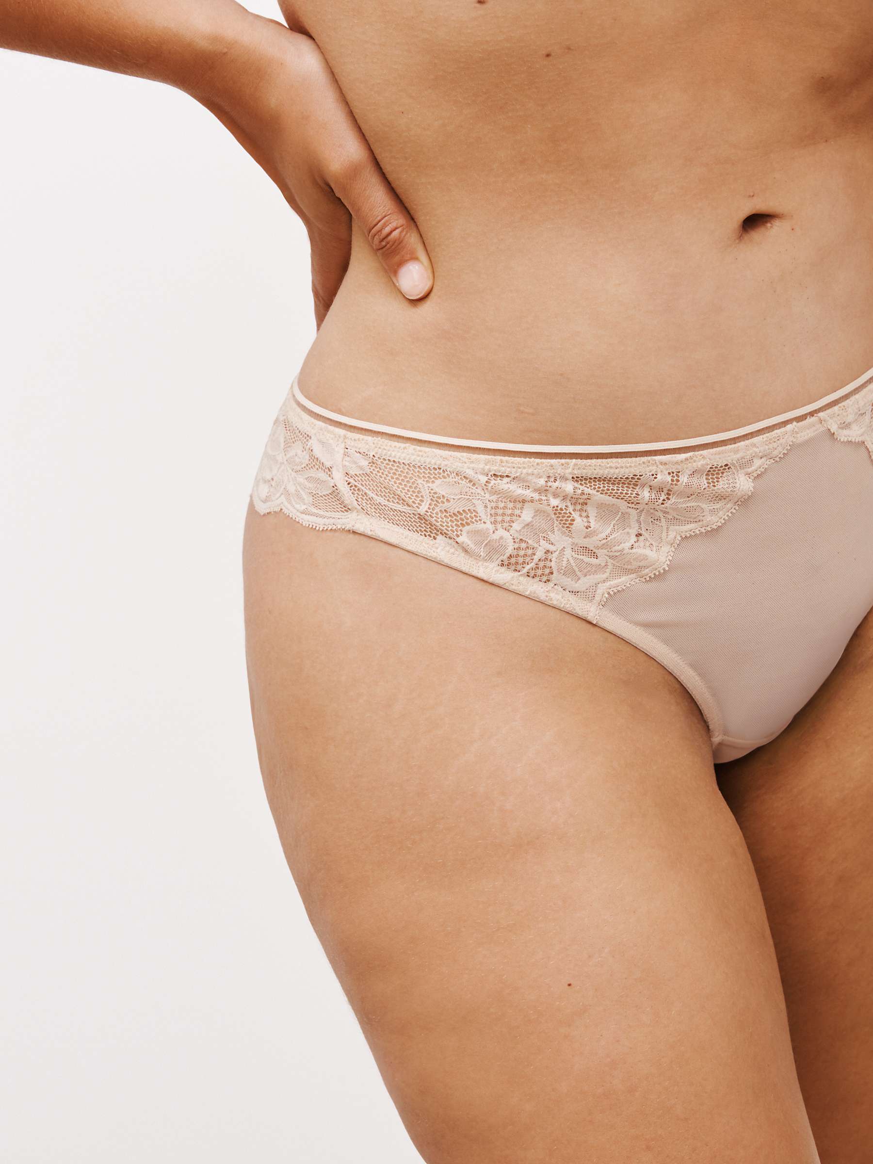 Buy AND/OR Wren Lace Brazilian Knickers Online at johnlewis.com