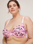 AND/OR Kiki Dhalia Full Support Balcony Bra, Rose Ombre