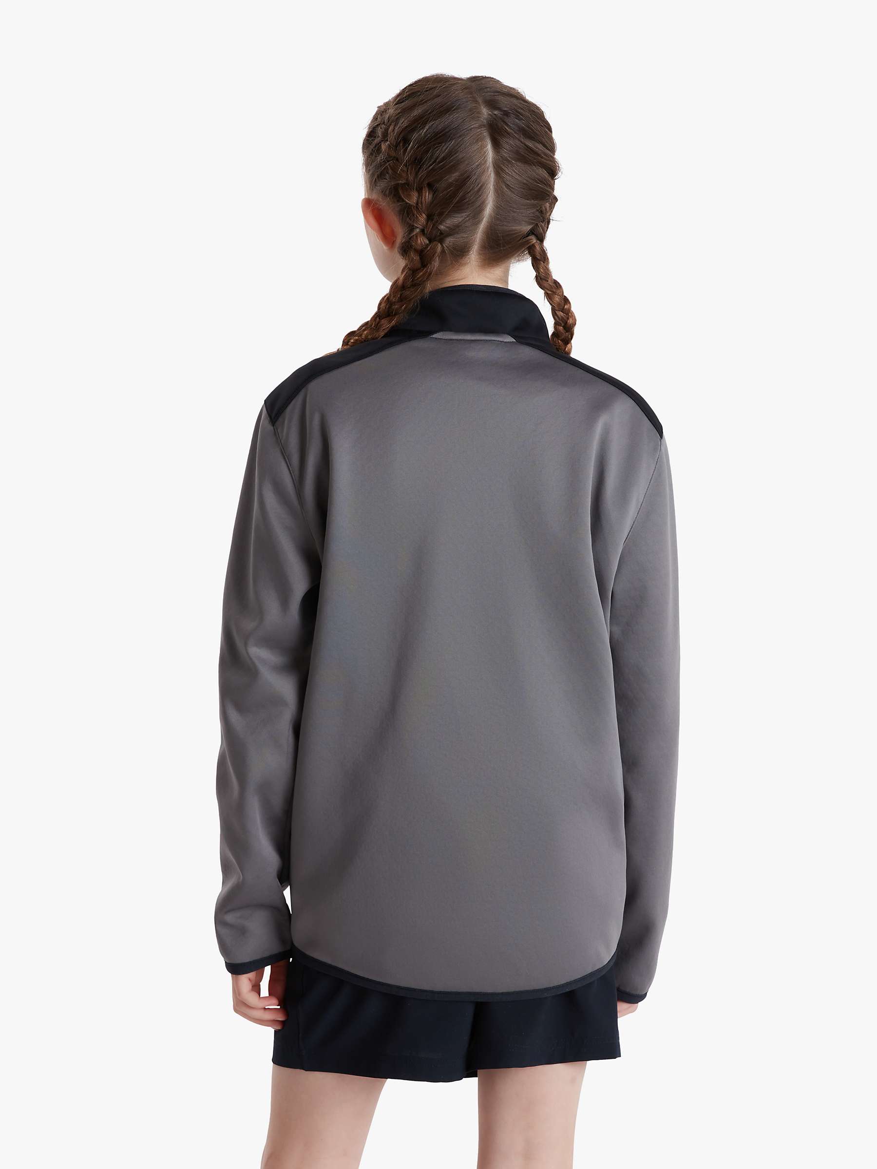 Buy Canterbury of New Zealand Kids' Quarter Zip Fleece, Grey Online at johnlewis.com