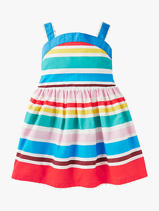 Mini Boden Kids' Mini-Me Stripe Sun Dress, Multi
