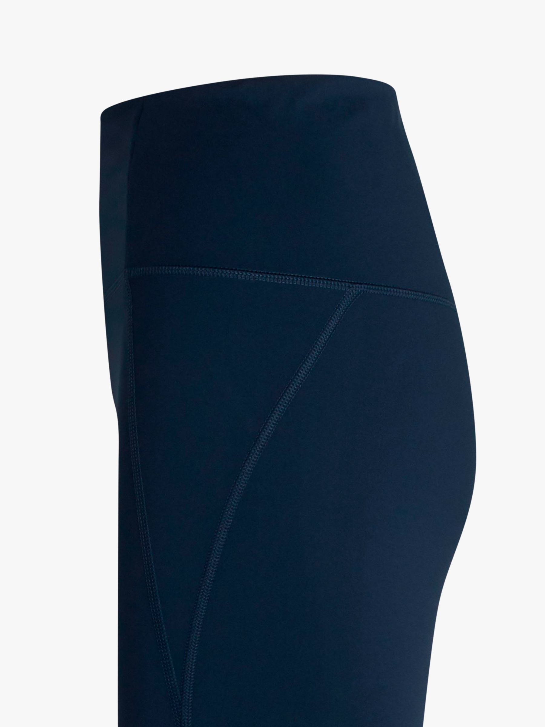 Girlfriend Collective High Rise Bike Shorts, Midnight at John Lewis &  Partners
