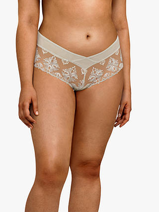 Chantelle Champs Elysees Shorty Briefs, Stone Grey