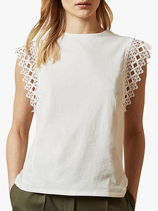 Ted Baker Ulayna Lace Sleeve Top