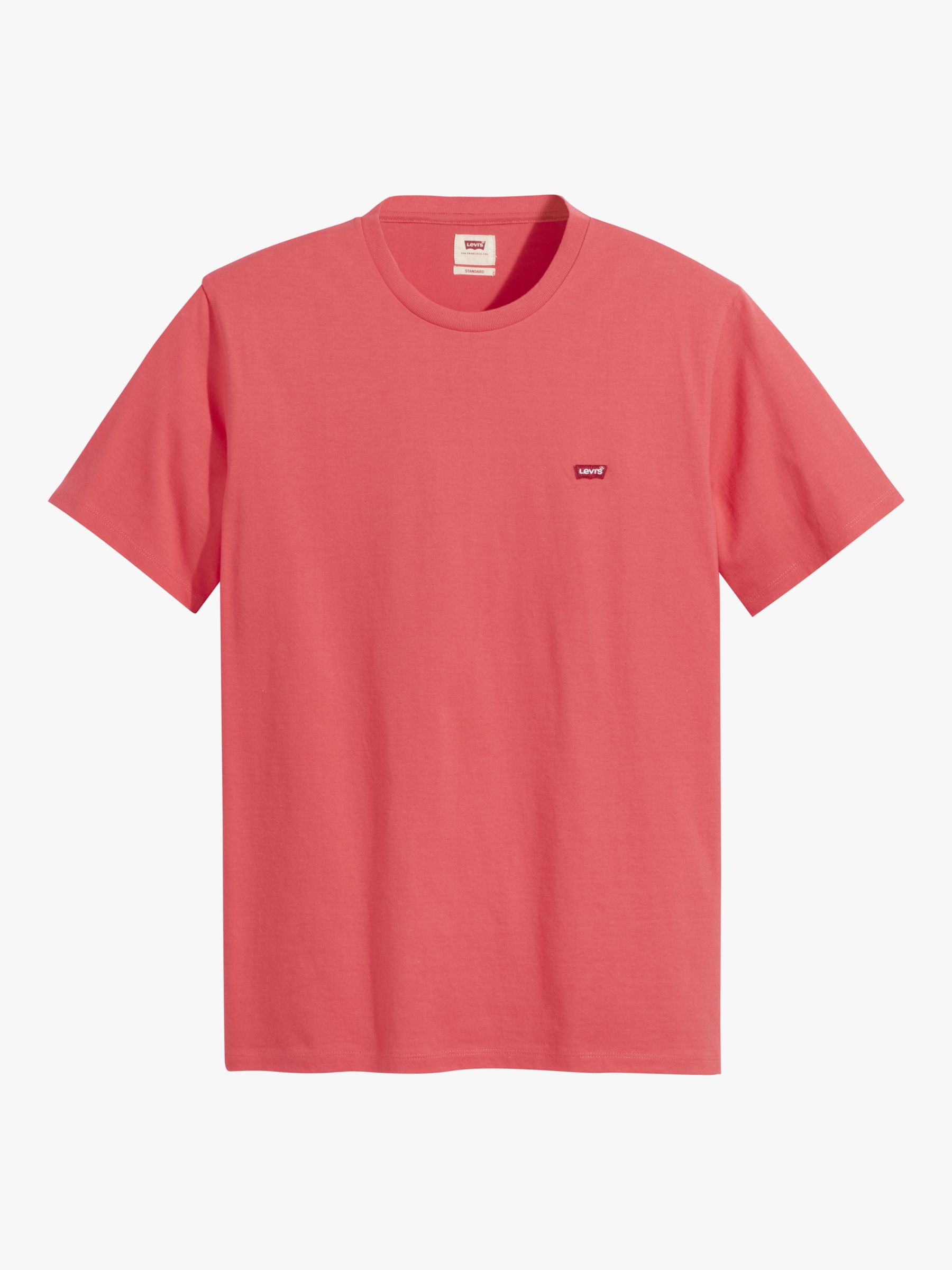 Levi's Original T-Shirt, Pink at John Lewis & Partners