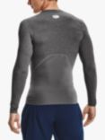 Under Armour HeatGear Armour Long Sleeve Training Top, Carbon Heather