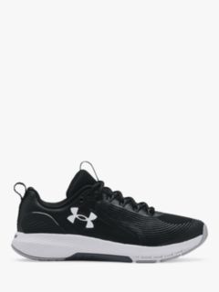 Under Armour Charged Commit TR 3 Men's Cross Trainers, Black/White/White, 7