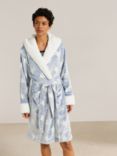 John Lewis Star Fleece Dressing Gown