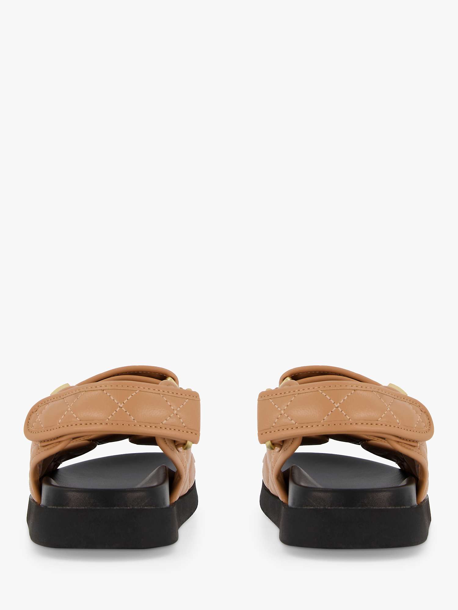 Buy Dune Lockstock Leather Double Strap Sandals Online at johnlewis.com