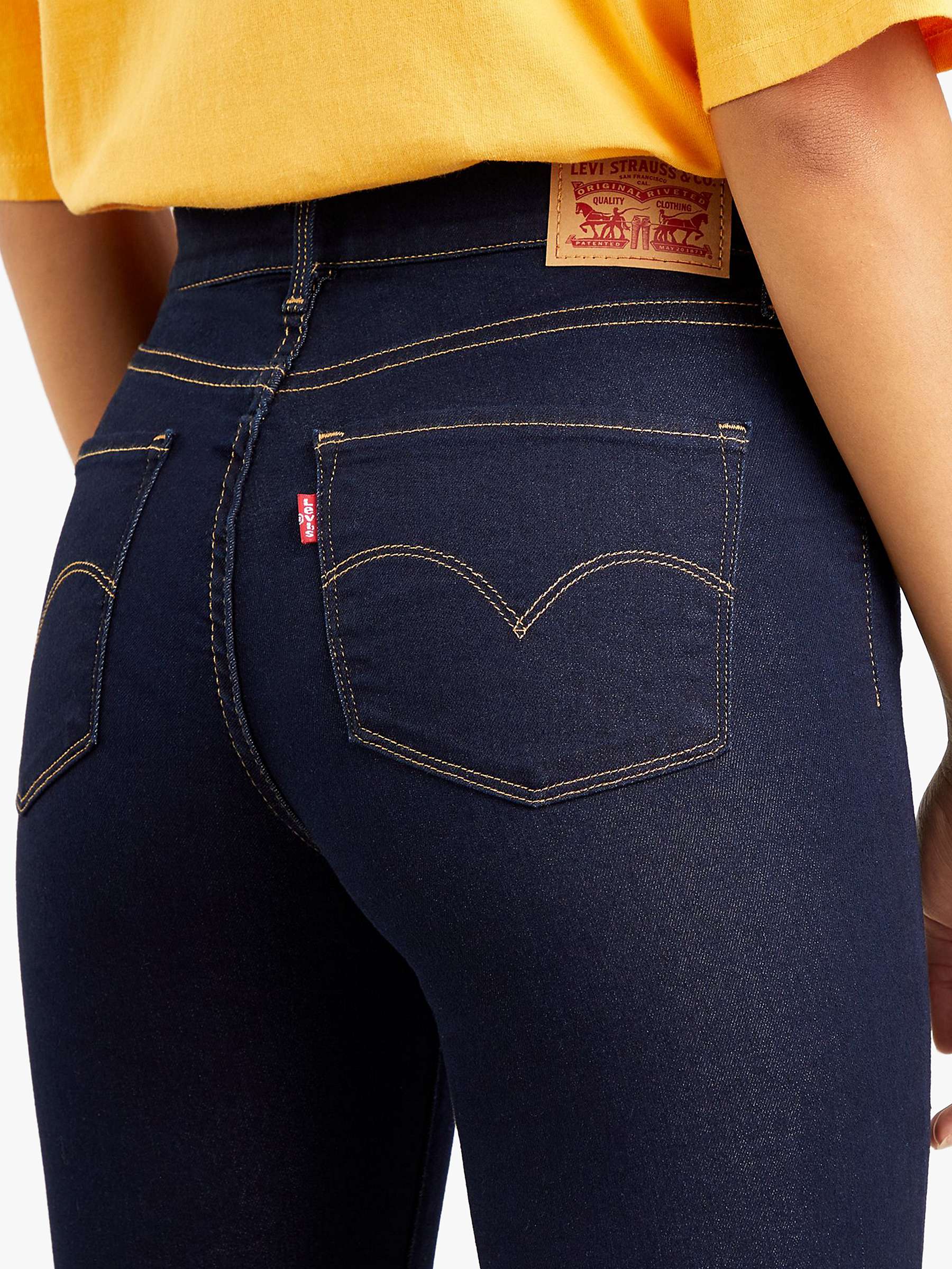 Buy Levi's 314 Shaping Straight Jeans, Darkest Sky Online at johnlewis.com