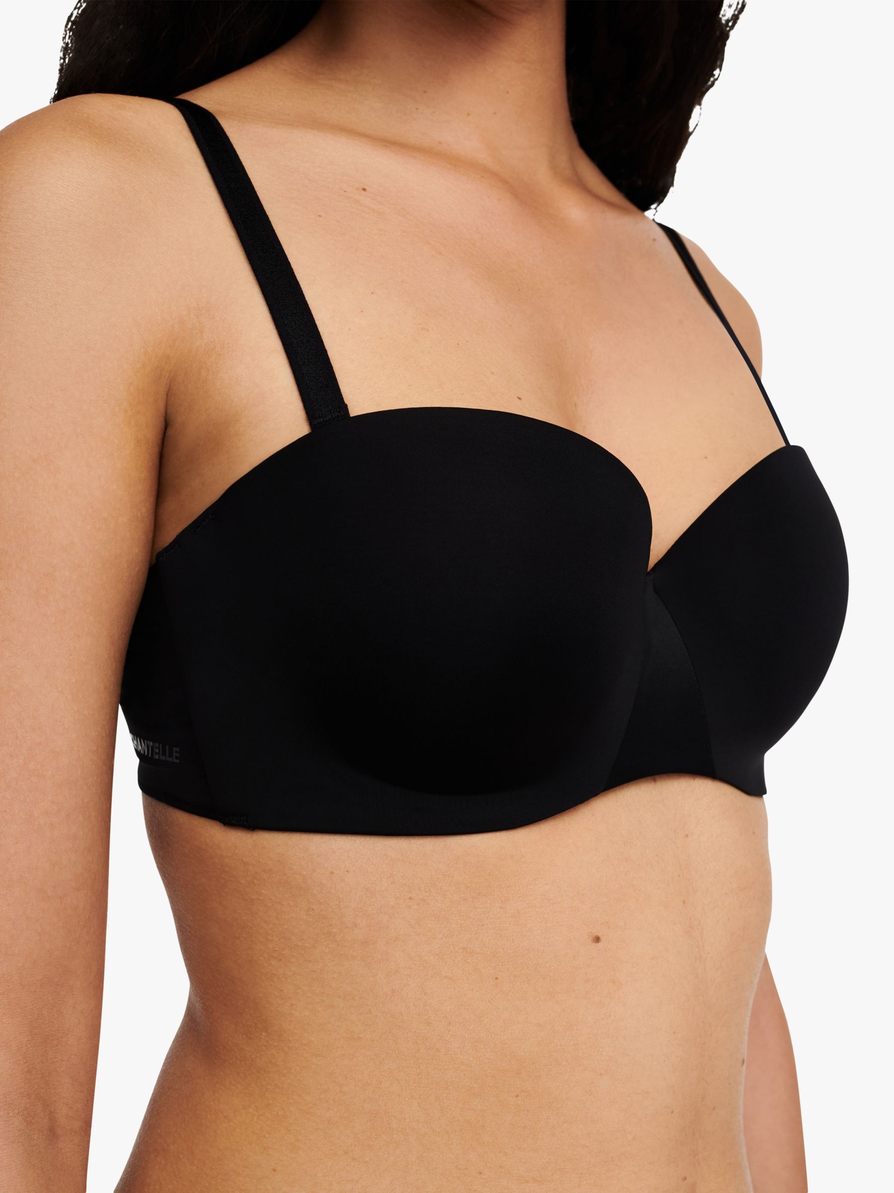 Chantelle Absolute Invisible Strapless T-Shirt Bra: Black: UK36 / EUR80: A