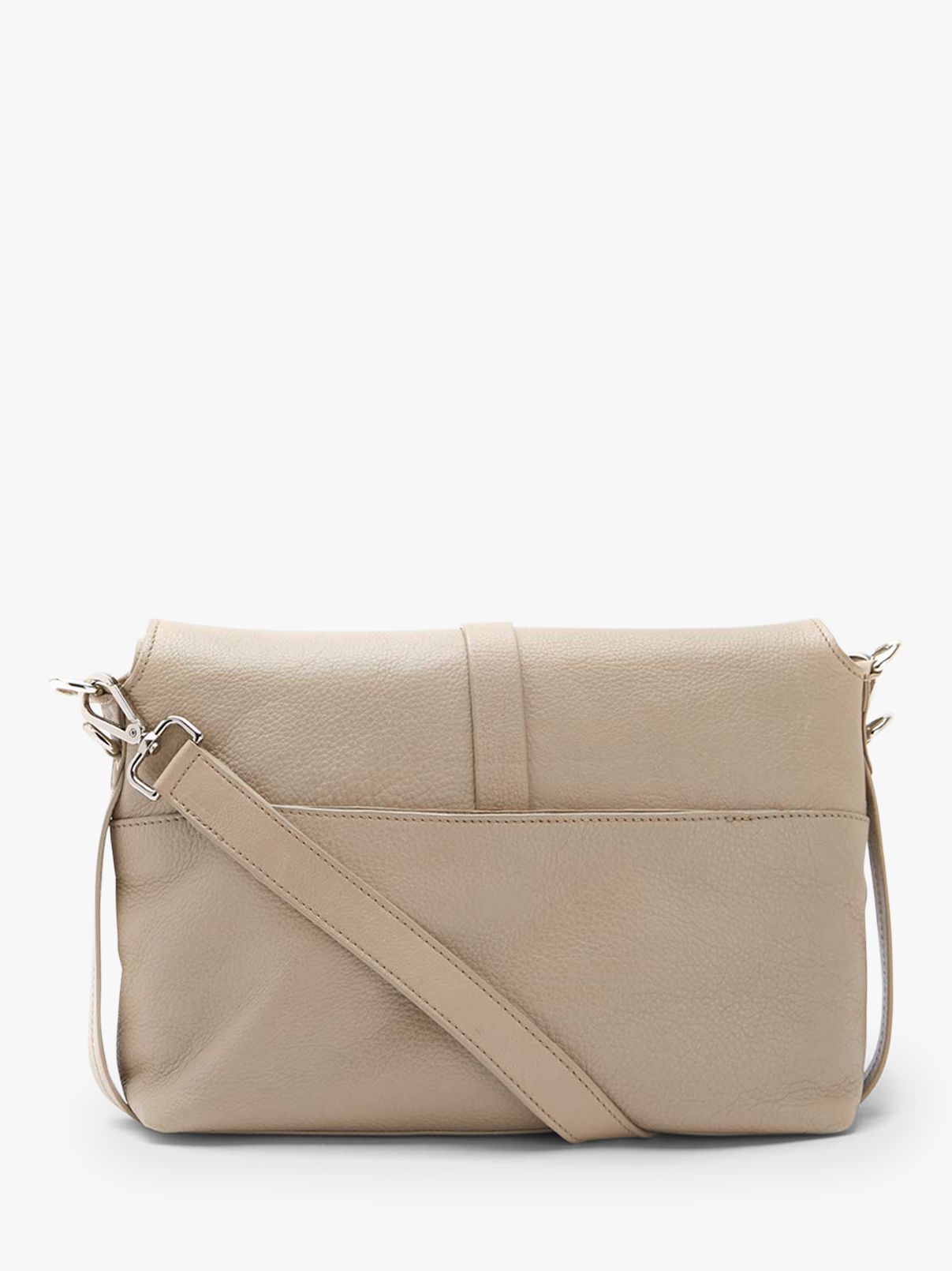 Mint Velvet Amber Leather Stud Cross Body Bag, Beige at John Lewis ...