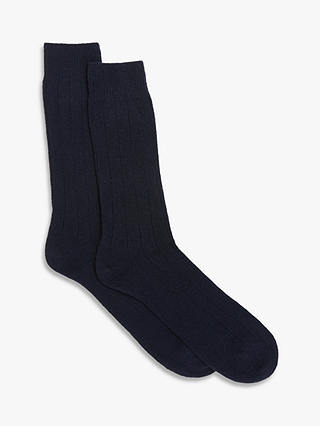 John Lewis Made in Italy Recycled Cashmere Blend Socks