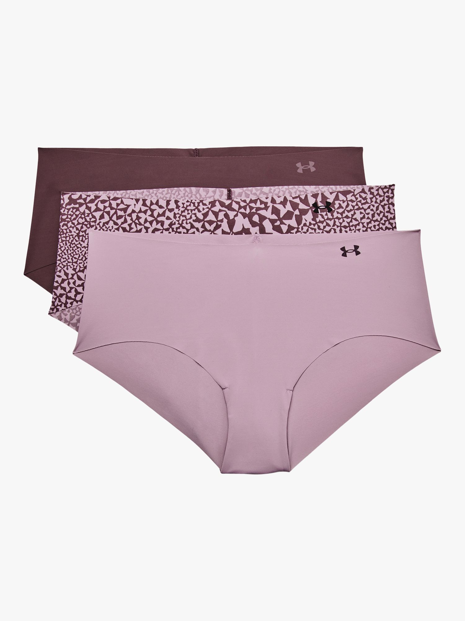 Under Armour Pure Stretch Hipster Knickers, Pack of 3 at John Lewis ...