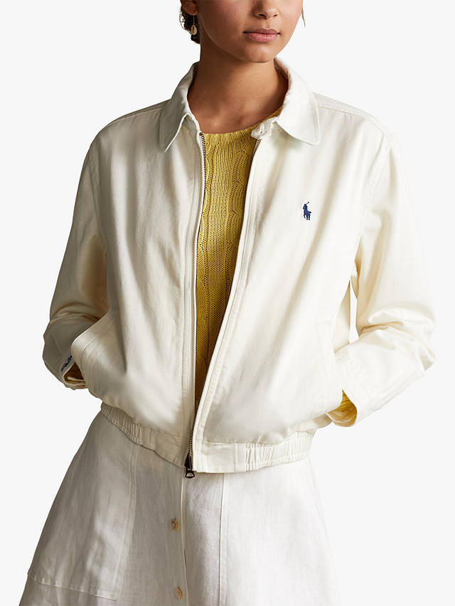 Polo Ralph Lauren Montauk Cotton Chino Jacket, Warm White