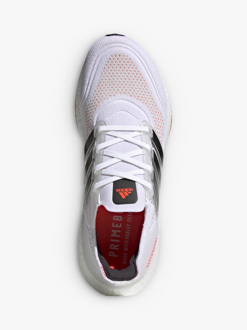 Adidas Ultraboost 21 Men S Running Shoes Ftwr White Core Black Solar Red