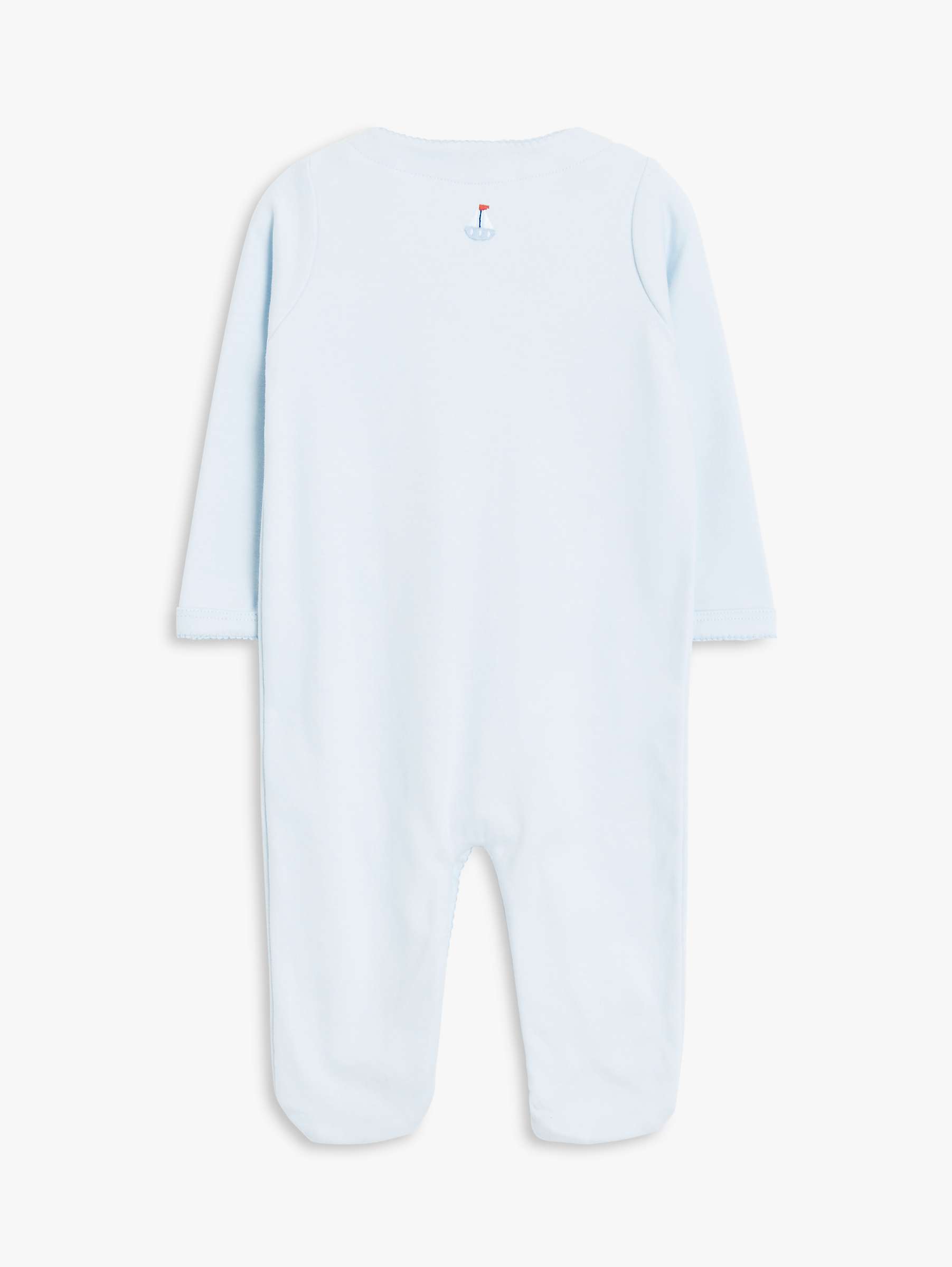 Buy John Lewis Baby Tiny Toys Embroidered Sleepsuit, Multi Online at johnlewis.com