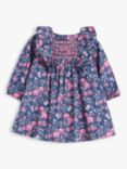 John Lewis & Partners Heirloom Collection Baby Floral Twill Dress, Multi