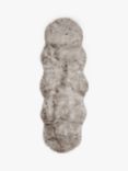 John Lewis ANYDAY Faux Fur Sheepskin Rug, Double, Grey