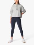 Sweaty Betty Super Sculpt High Waisted 7/8 Yoga Leggings, Navy Blue